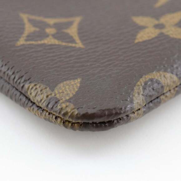 LOUIS VUITTON Brown Monogram Canvas Pochette Mini Bag - Picture 4 of 13